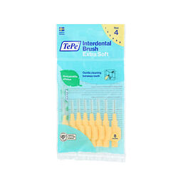 TePe Extra Soft mezizubní kartáčky 4 žluté (0,7 mm) 8 ks