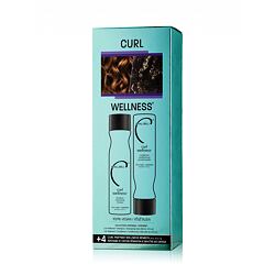 Malibu C Curl Wellness Collection Shampoo 266 ml + Conditioner 266 ml + sáček 4 x 5 g