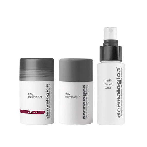 Dermalogica Daily SuperFoliant 13 g + Daily Microfoliant 13 g + Multi-Active Toner 50 ml