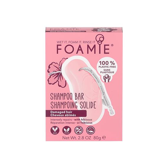 Foamie Shampoo Bar Hibiskiss - Hibiscus 80 g