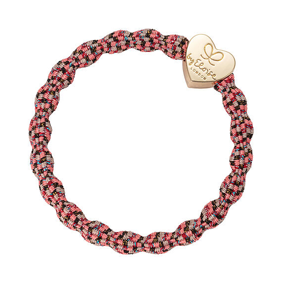 By Eloise London Metallic Gold Heart Sunshine Yellow