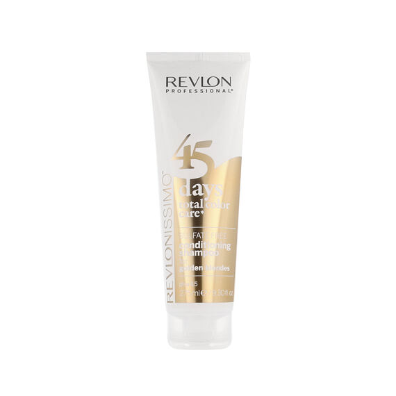Revlon Revlonissimo 45 Days Total Color Care 2in1 Conditioning Shampoo For Golden Blondes 275 ml