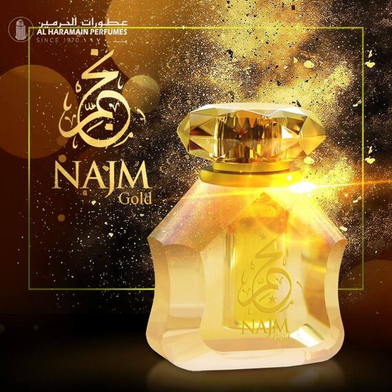 Al Haramain Najm Gold parfémovaný olej 18 ml UNISEX