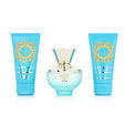 Versace Pour Femme Dylan Turquoise EDT 50 ml + SG 50 ml + BG 50 ml W - Gold Circle Cover